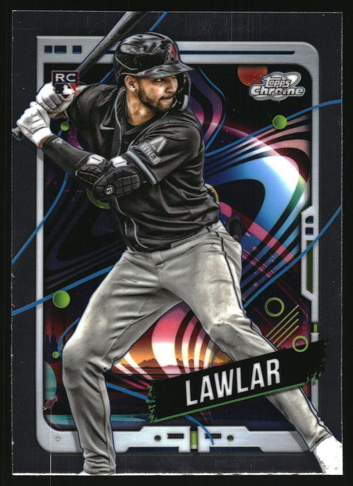 2024 Topps Chrome Cosmic #105 Jordan Lawlar