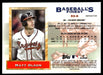 2024 Topps Finest #93-6 Matt Olson What If... 1993 Finest Prototype