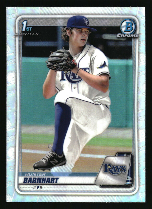 2020 Bowman Draft #BD-66 Hunter Barnhart Chrome Refractor