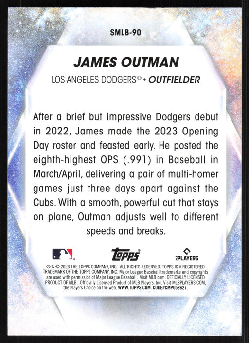 2023 Topps Update #SMLB-90 James Outman Stars of MLB