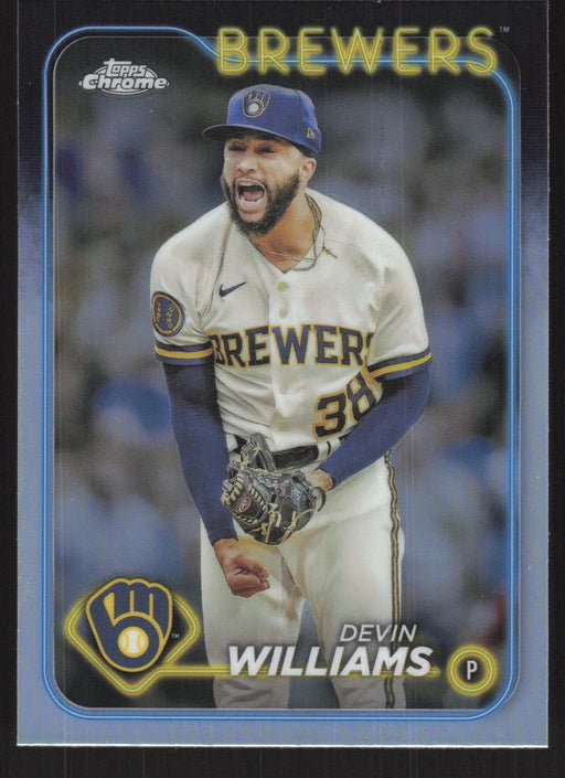 2024 Topps Chrome #103 Devin Williams Refractor