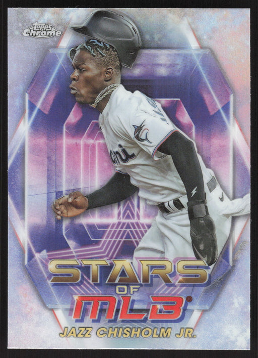 2023 Topps #SMLBC-10 Jazz Chisholm Jr. Stars of MLB Chrome