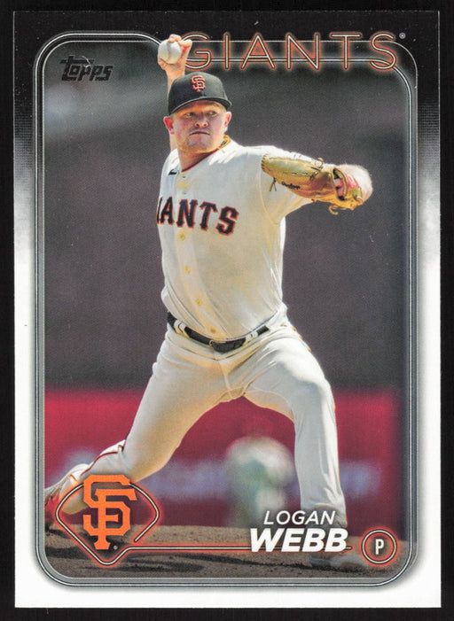 2024 Topps #4 Logan Webb Base