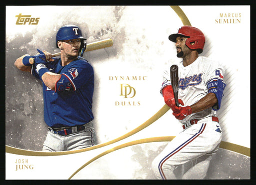 2023 Topps Dynamic Duals #3 Josh Jung / Marcus Semien