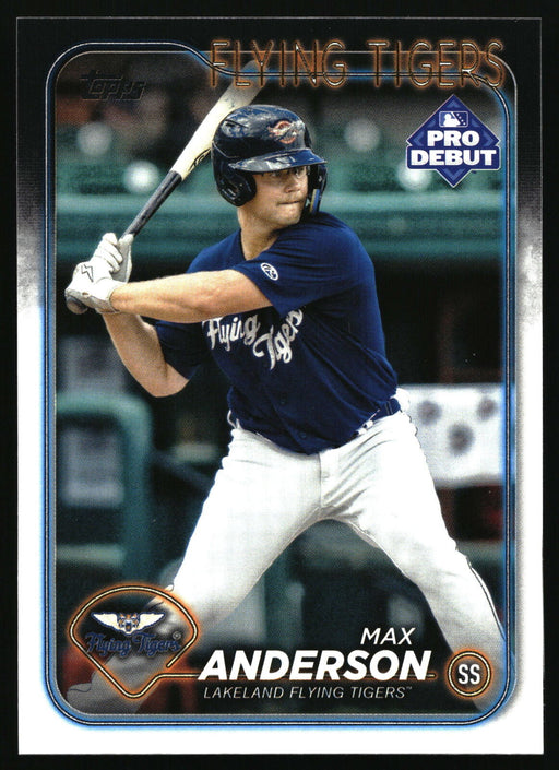 2024 Topps Pro Debut #PD-173 Max Anderson