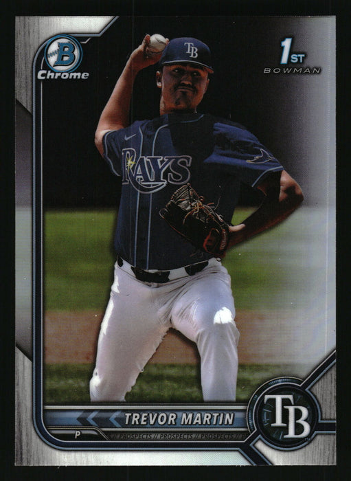 2022 Bowman Draft #BDC-184 Trevor Martin Chrome Refractor