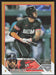 2023 Topps Update #US299 Aaron Hicks Gold Foil