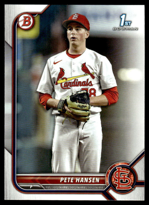 2022 Bowman Draft #BD-128 Pete Hansen