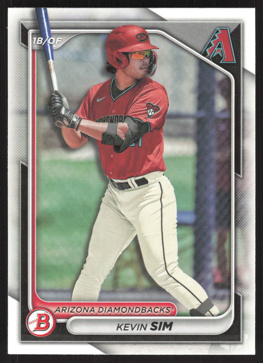 2024 Bowman #BP-34 Kevin Sim Prospects Base