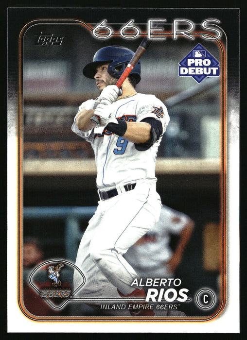 2024 Topps Pro Debut #PD-162 Alberto Rios