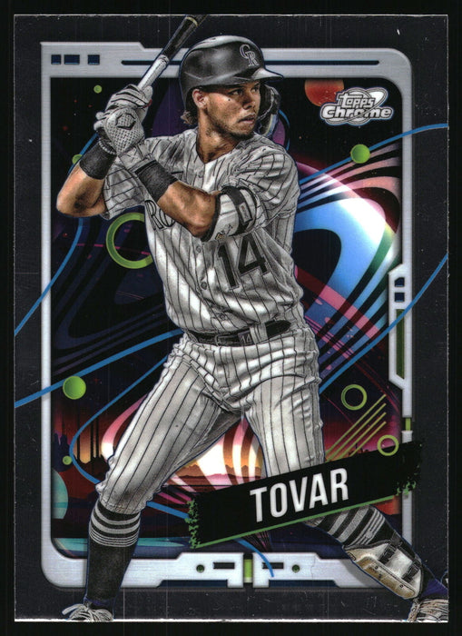 2024 Topps Chrome Cosmic #57 Ezequiel Tovar