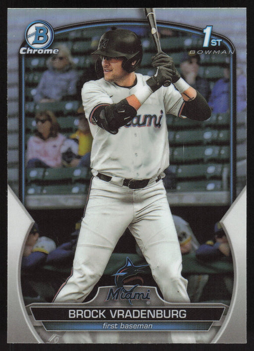 2023 Bowman Draft #BDC-44 Brock Vradenburg Chrome Refractor