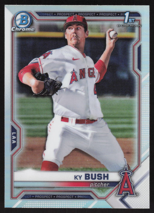 2021 Bowman Draft #BDC-149 Ky Bush Chrome Refractor