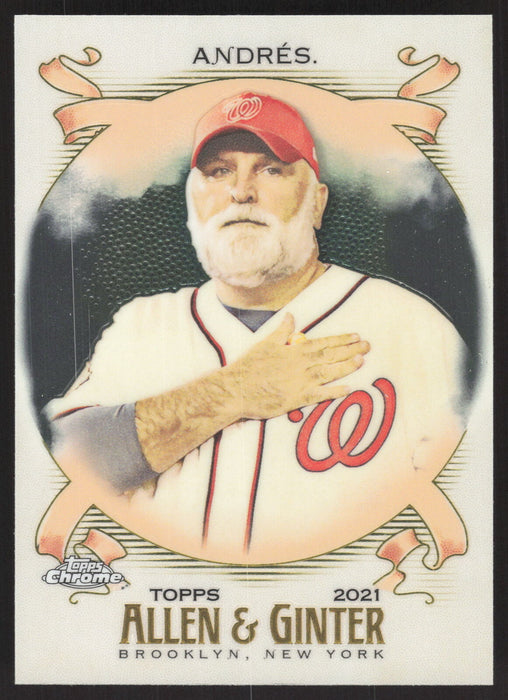 2021 Topps Allen & Ginter Chrome #271 José Andrés