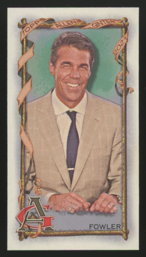 2023 Topps Allen & Ginter #254 Chris Fowler Mini A & G Back