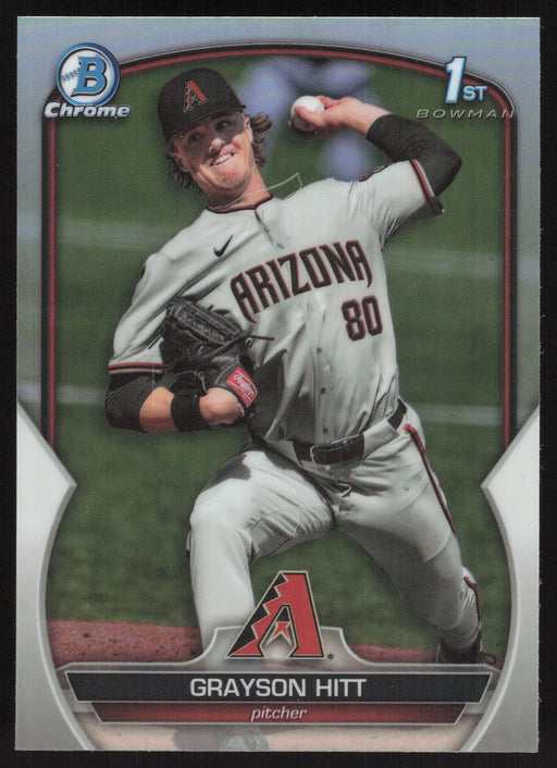 2023 Bowman Draft #BDC-57 Grayson Hitt Chrome Refractor