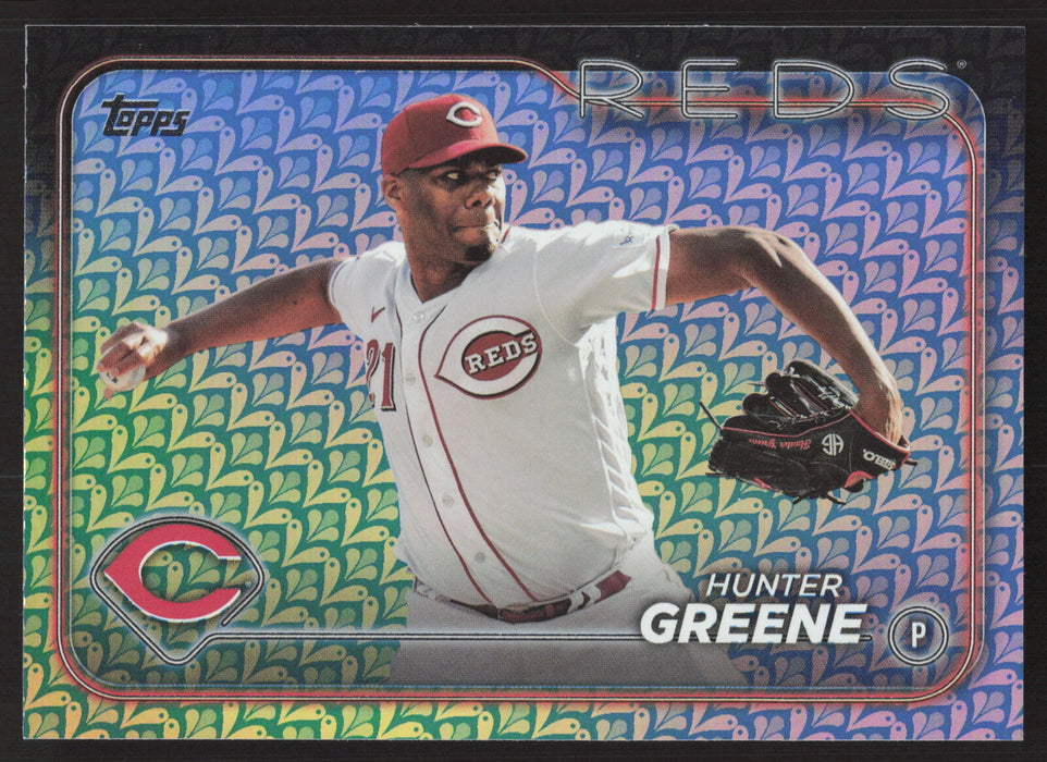 2024 Topps #119 Hunter Greene Holiday