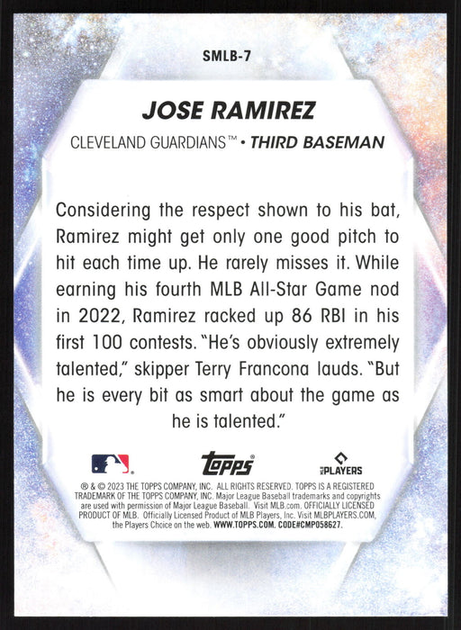 2023 Topps #SMLB-7 José Ramírez Stars of MLB