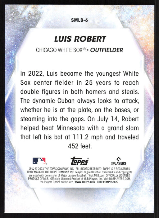 2023 Topps #SMLB-6 Luis Robert Stars of MLB