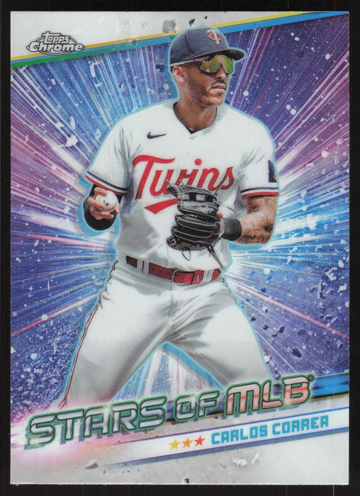 2024 Topps #CSMLB-49 Carlos Correa Stars of MLB Chrome