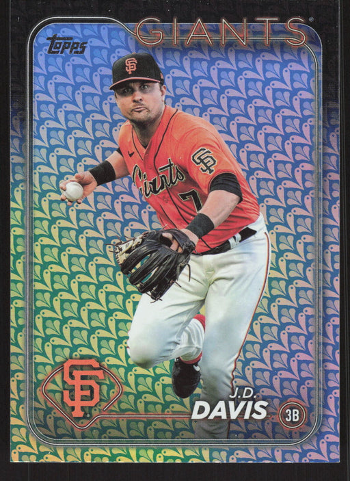 2024 Topps #64 J.D. Davis Holiday