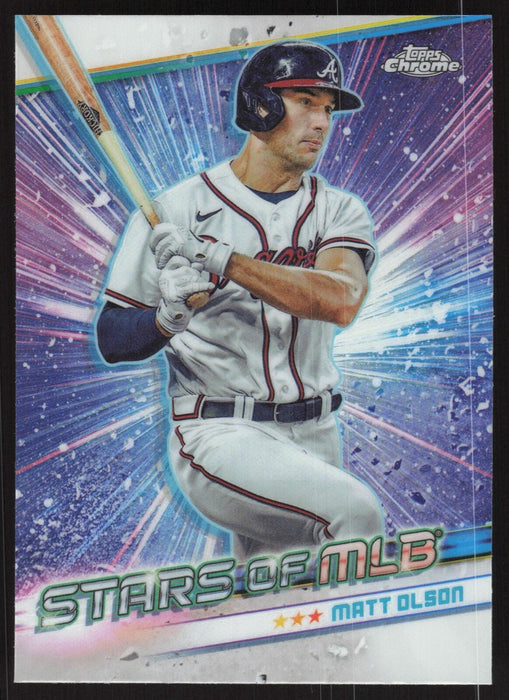 2024 Topps #CSMLB-31 Matt Olson Stars of MLB Chrome