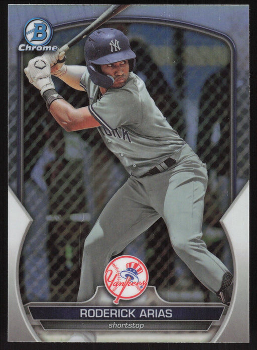 2023 Bowman Draft #BDC-49 Roderick Arias Chrome Refractor