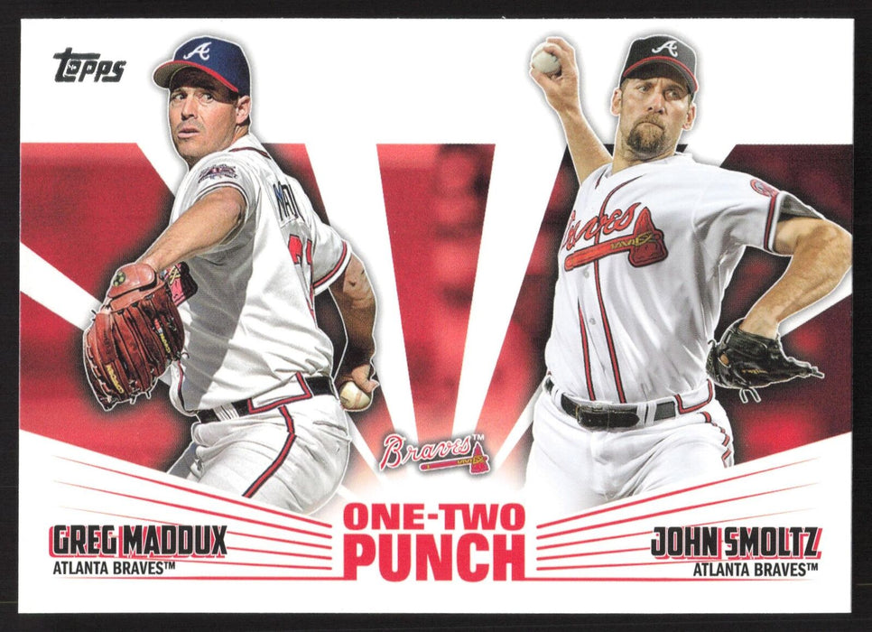 2023 Topps #12P-20 Greg Maddux / John Smoltz One-Two Punch