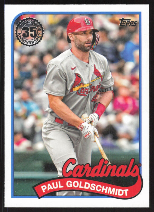 2024 Topps #89B-18 Paul Goldschmidt 1989 Topps Baseball 35th Anniversary