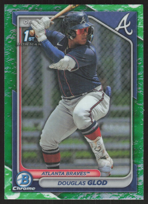 2024 Bowman #BCP-11 Douglas Glod Chrome Prospects Lunar Glow Refractors