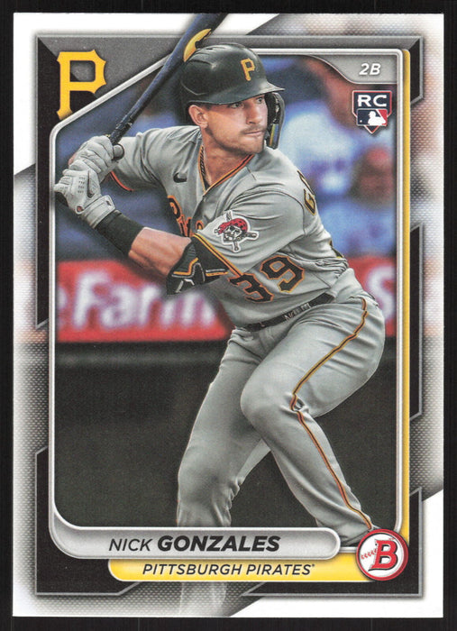 2024 Bowman #62 Nick Gonzales