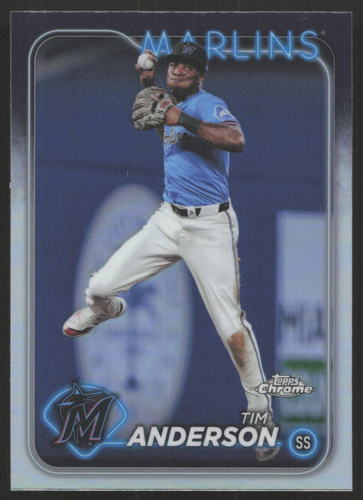 2024 Topps Chrome #204 Tim Anderson Refractor