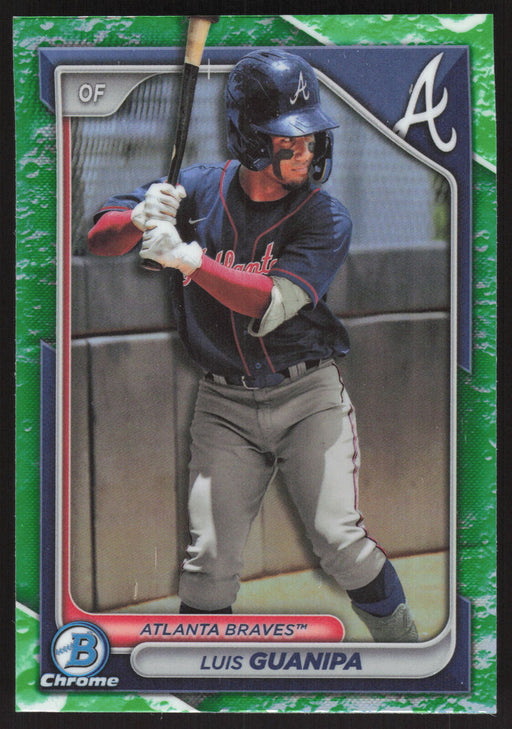 2024 Bowman #BCP-118 Luis Guanipa Chrome Prospects Lunar Glow Refractors