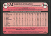 2024 Topps #89B-11 Marco Luciano 1989 Topps Baseball 35th Anniversary