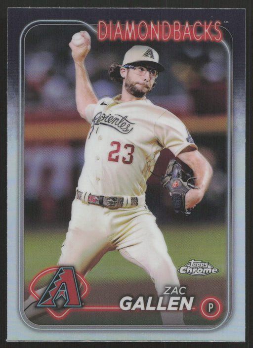 2024 Topps Chrome #147 Zac Gallen Refractor