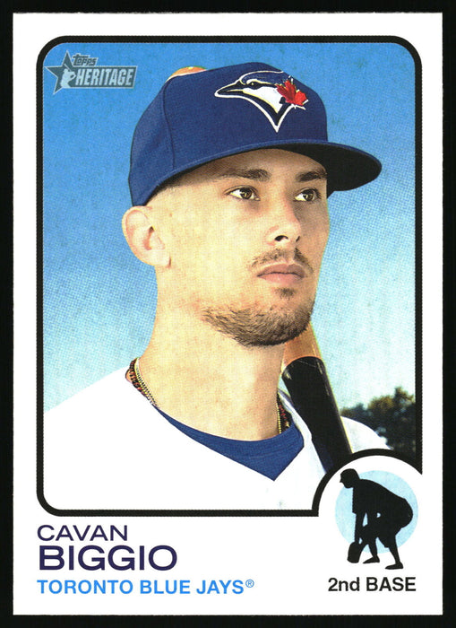 2022 Topps Heritage #338 Cavan Biggio