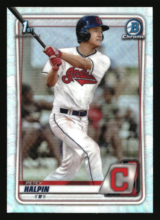 2020 Bowman Draft #BD-69 Petey Halpin Chrome Refractor