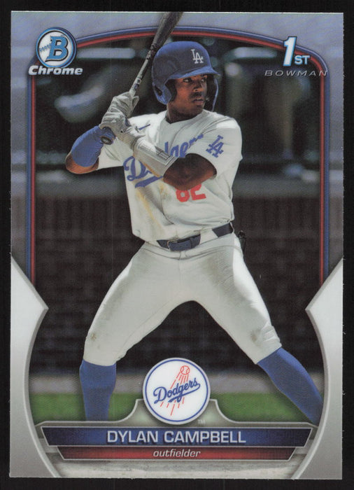 2023 Bowman Draft #BDC-181 Dylan Campbell Chrome Refractor