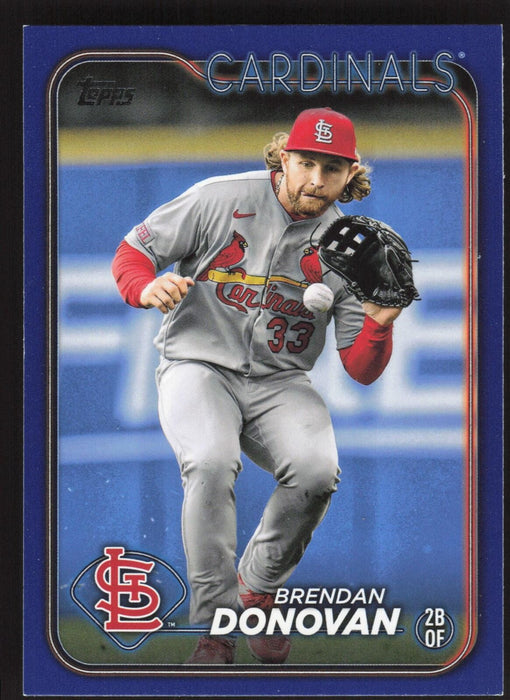 2024 Topps #7 Brendan Donovan Royal Blue