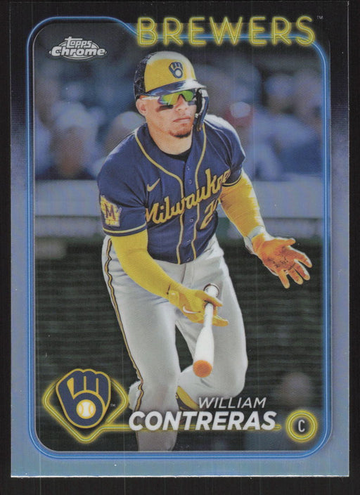 2024 Topps Chrome #24 William Contreras Refractor