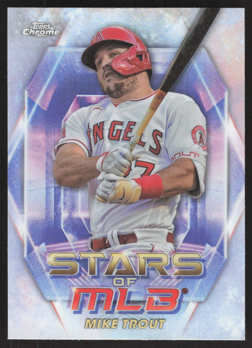 2023 Topps #SMLBC-2 Mike Trout Stars of MLB Chrome