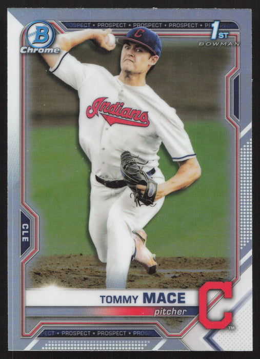 2021 Bowman Draft #BDC-111 Tommy Mace Chrome Refractor