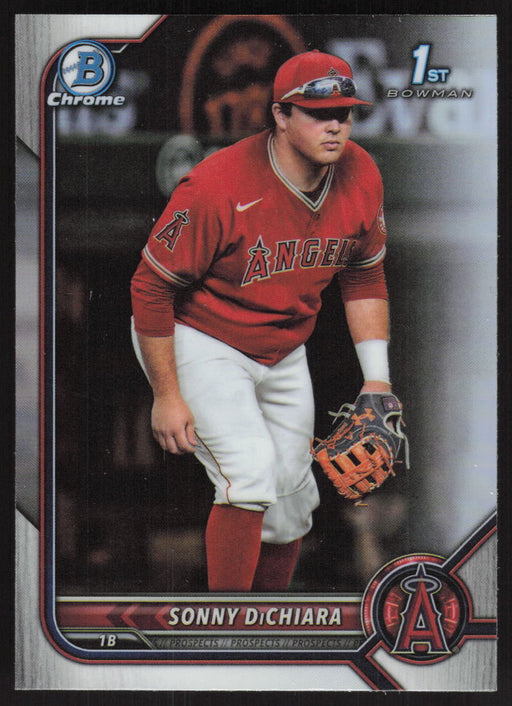 2022 Bowman Draft #BDC-16 Sonny DiChiara Chrome Refractor