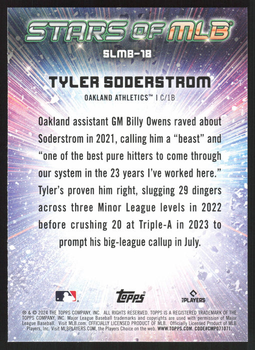 2024 Topps #SLMB-18 Tyler Soderstrom Stars of MLB