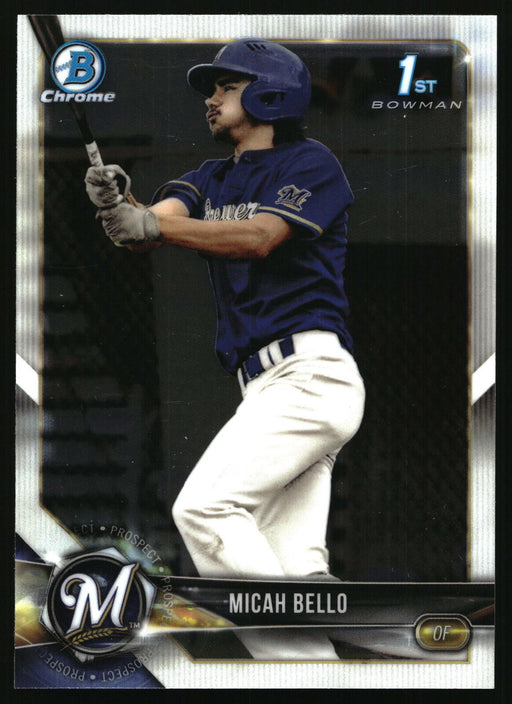 2018 Bowman Draft #BDC-111 Micah Bello