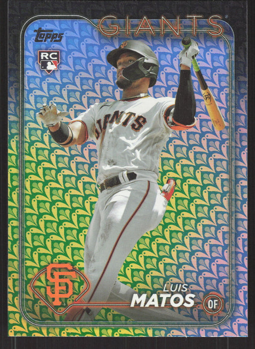 2024 Topps #28 Luis Matos Holiday