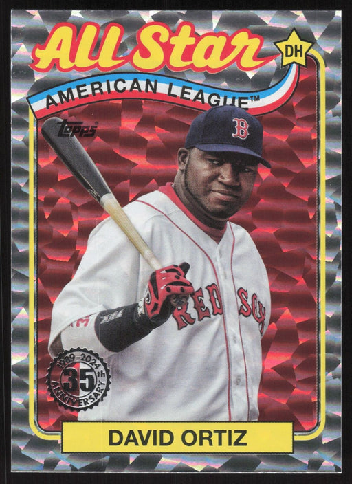 2024 Topps #89ASB-21 David Ortiz 1989 Topps Baseball All-Stars Foil