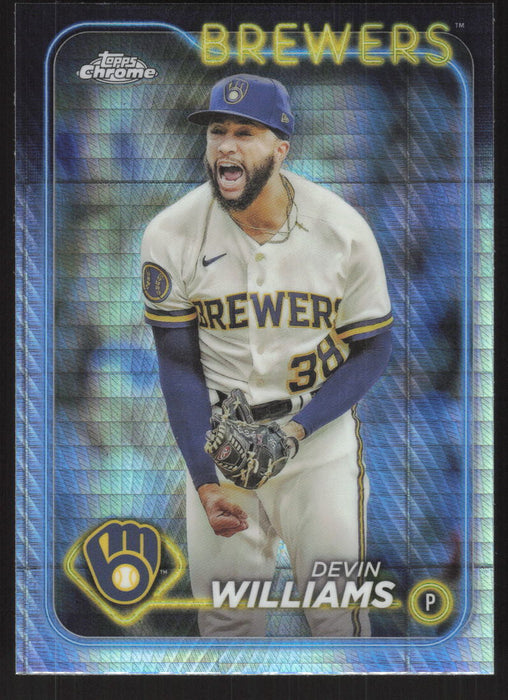 2024 Topps Chrome #103 Devin Williams Prism Refractor