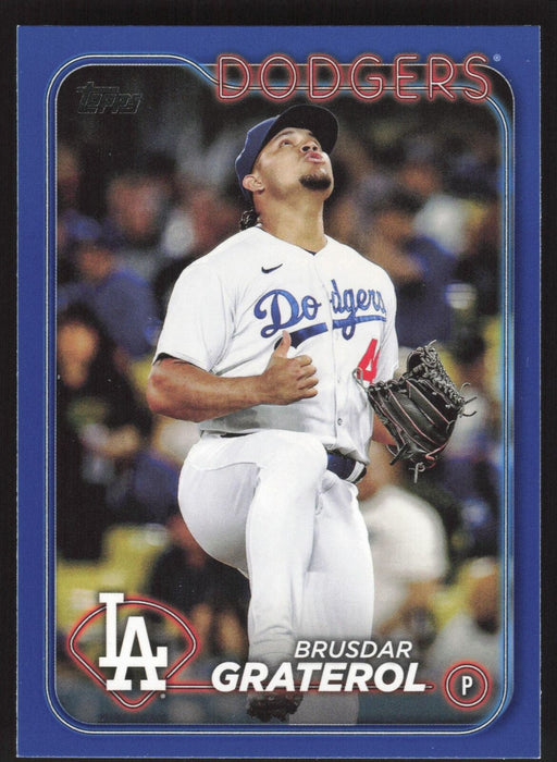 2024 Topps #225 Brusdar Graterol Royal Blue