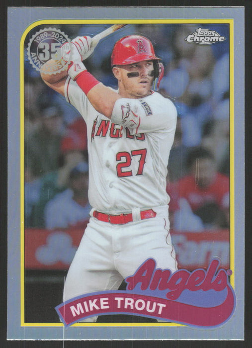 2024 Topps Chrome #89CB-1 Mike Trout 35th Anniversary